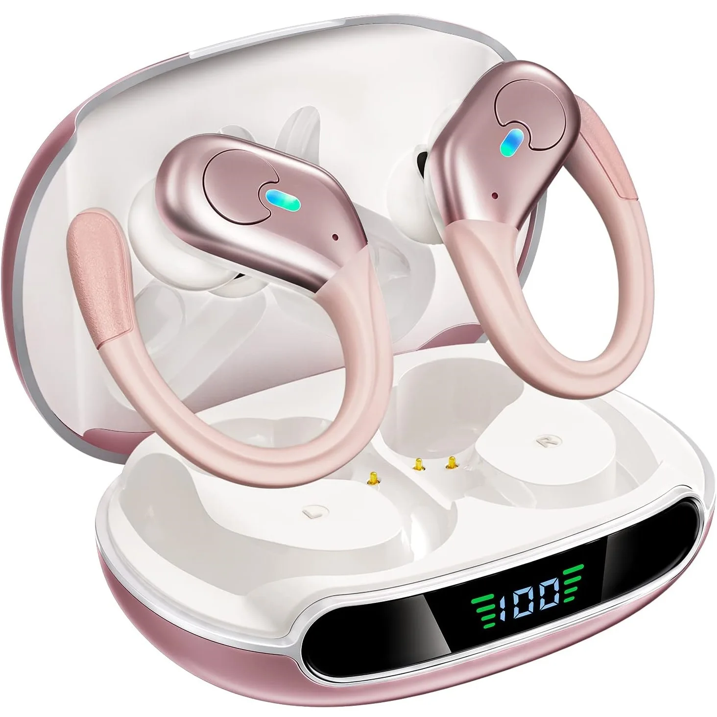 Type C Wired Earphones With Mic - BX30 Bluetooth 6.0 Oordopjes IPX7 Waterdichte