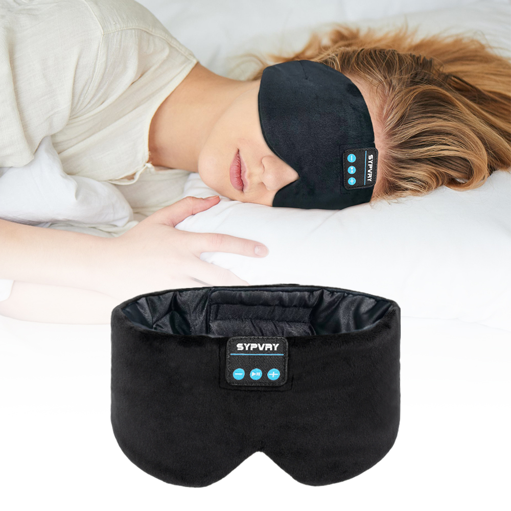 Sleep Mask Headphones Bluetooth - Bluetooth-slaapmasker met hoofdtelefoon voor reizen, draagbaar