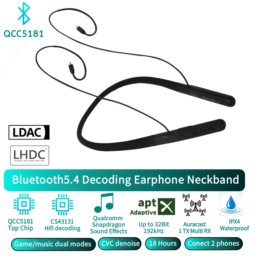 Sleep Mask Headphones Bluetooth - Audiofielen Kwaliteit Draadloze Nekband Koptelefoon Bluetooth