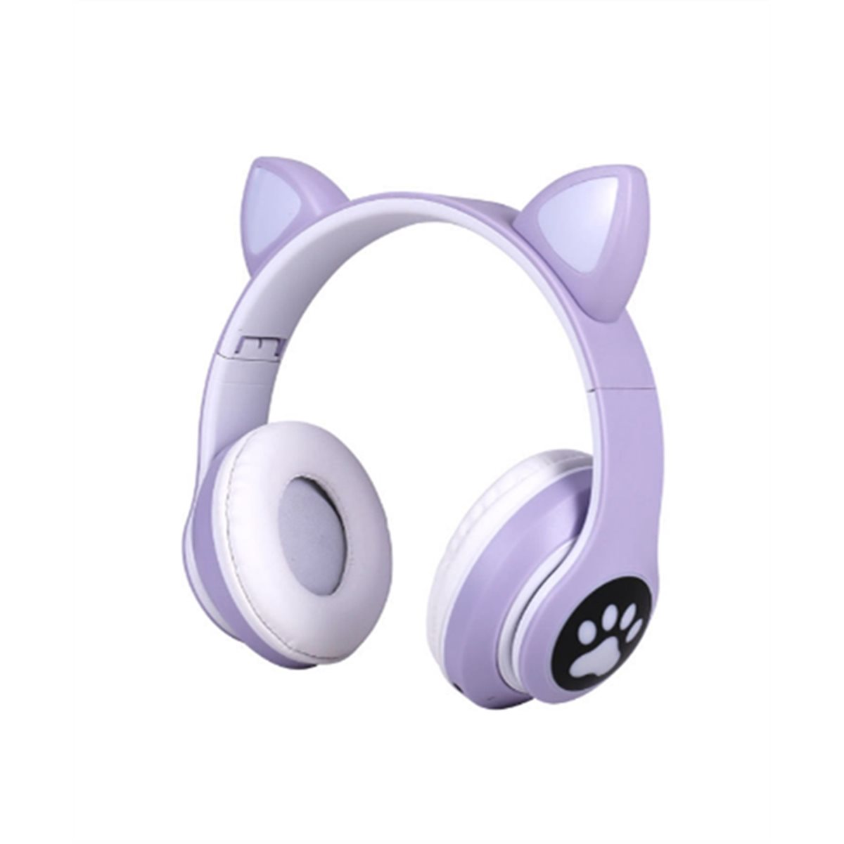 Cat Ear Bluetooth Headset Led - DT75BG Schattige Bluetooth-compatibele headset met kattenoren