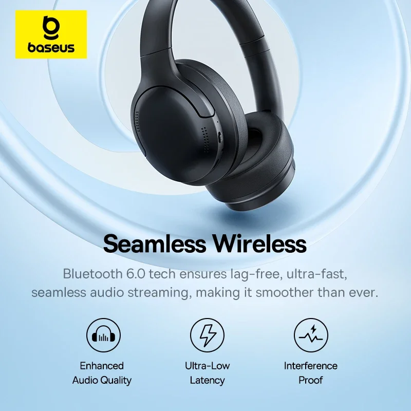 Baseus BH1 Lite Draadloze hoof - Anc Wireless Over Ear Headphones recensie en prijs