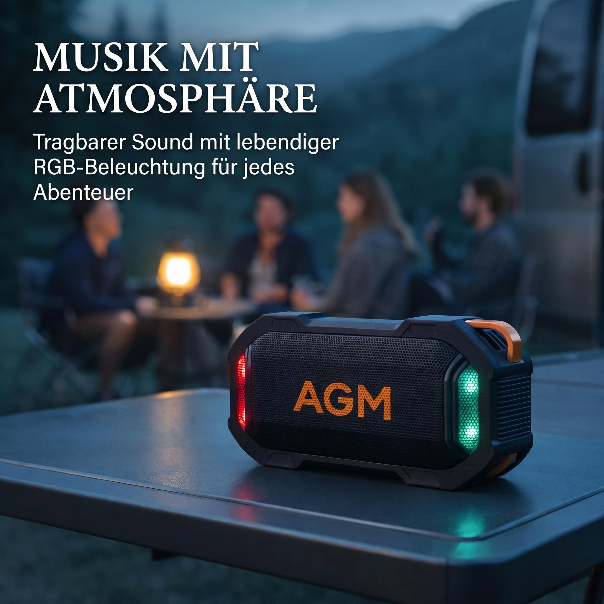 AGM MAG ROCK draadloze buitenl - Portable Bluetooth Speaker Waterproof Ipx7 recensie en prijs