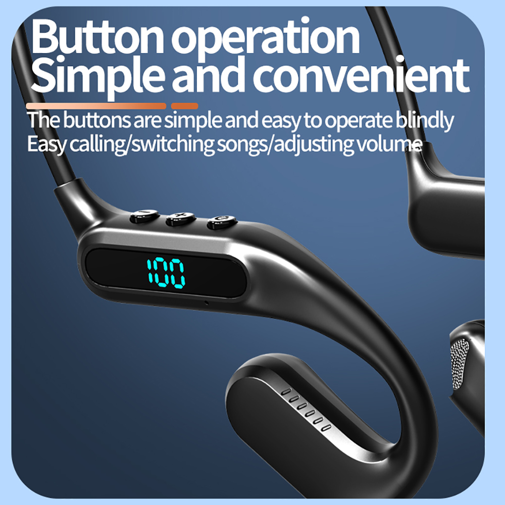 KEBIDUMEI Open Ear Bluetooth 6 - Bone Conduction Running Headphones recensie en prijs