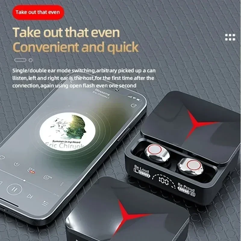 Nieuwe draadloze hoofdtelefoon - Tws Earbuds Bluetooth 5.3 recensie en prijs