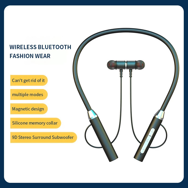 Fone Bluetooth 5.0 nekband-oor - Magnetic Neckband Sports Earphones recensie en prijs