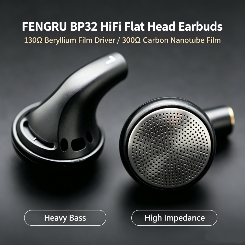 FENGRU BP32 Diy 130 ohm Beryll - Planar Magnetic Iem Earphones recensie en prijs