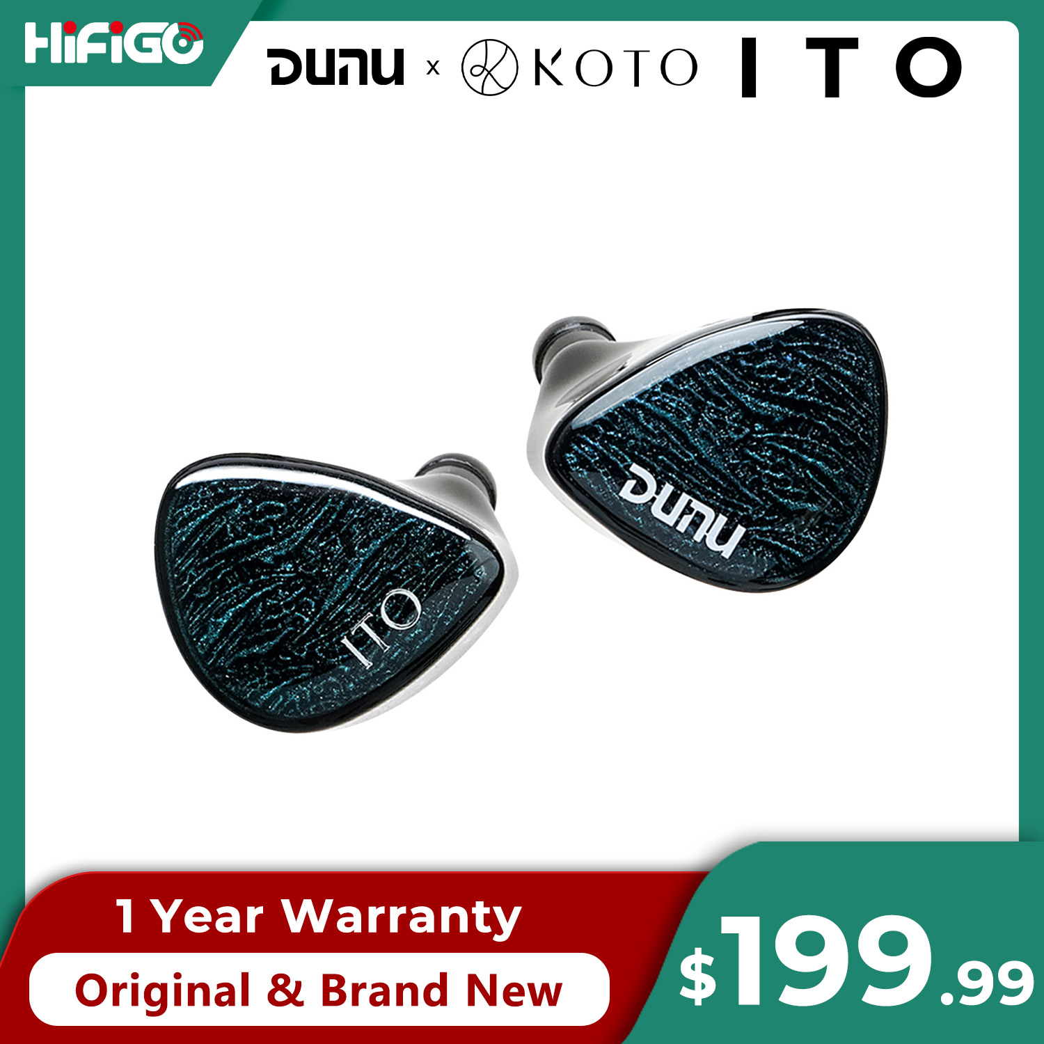DUNU X KOTO ITO In-ear oordopj - Planar Magnetic Iem Earphones recensie en prijs