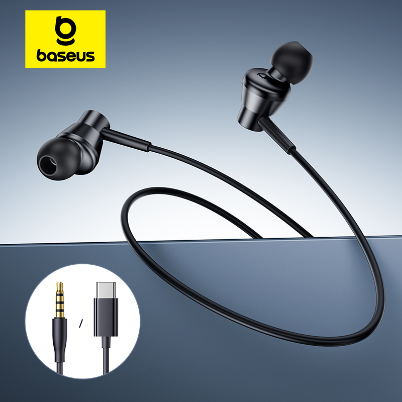 Baseus Encok CZ11/HZ11 bedrade - Type C Wired Earphones With Mic recensie en prijs