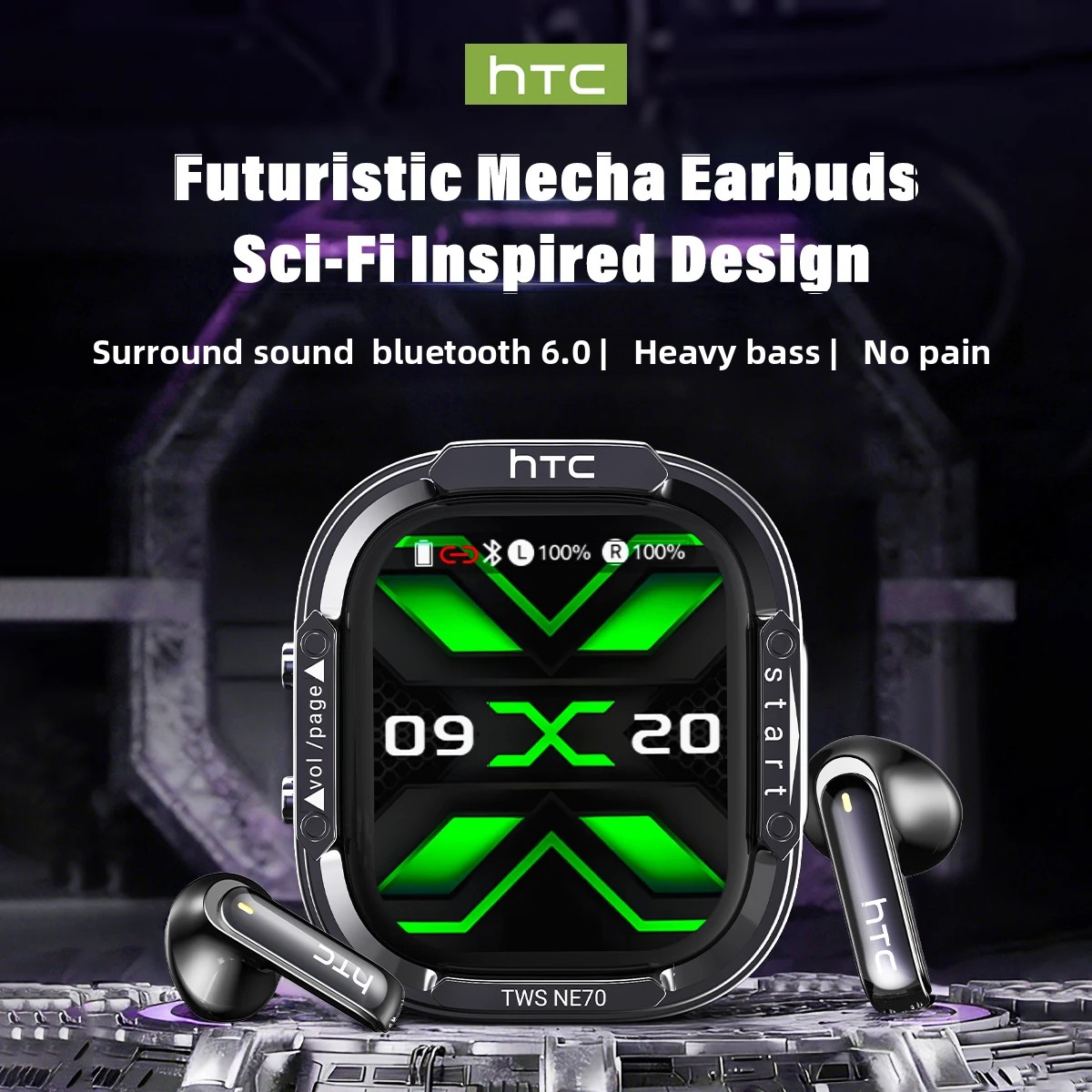 HTC NE70 Bluetooth V6.0-hoofdt - Sleep Mask Headphones Bluetooth recensie en prijs