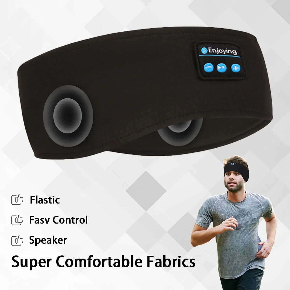 Bluetooth-oortelefoon Sport Zi - Sleep Mask Headphones Bluetooth recensie en prijs